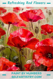 Be Honest Be Nice Be A Flower Not A Weedthe Concept Of Flowers Is Associated With A Feeling Of Freshness It I Poppy Painting Poppy Art Oil Painting Flowers