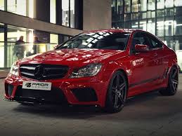 Pls And Thx C Class Coupe Black Edition By Prior Design C Class Mercedes Mercedes Benz C63 Amg Black Series Mercedes Benz