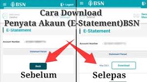 Cara mendaftar online bank btn. Cara Download Pdf Penyata Akaun Bsn Online Banking Youtube