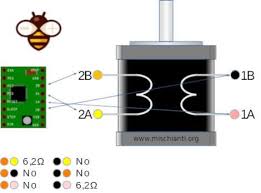 Shematics electrical wiring diagram for caterpillar loader and tractors. How To Reuse 4 And 6 Wires Stepper Motors For Your Projects Renzo Mischianti