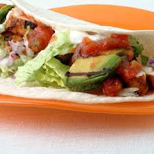 Bake at 425° for 9 minutes or until fish flakes easily when tested with a fork or until desired degree of doneness. Fish Tacos With Lime Cilantro Crema Recipe Myrecipes