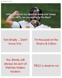 Remember what happened the last time these two quarterbacks matched up? Poll With The Patriots Out And Tom Brady And Tampa Bay Still In Are You Rooting For The Bucs