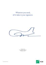 Teb Turkish Economy Bank Plane Ads Of The World Travel Ads Marketing And Advertising Creative Advertising