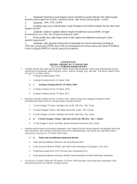Contoh soal tes wawancara anggota kpps. Soal Tes Tulis Ppk Dan Pps 1