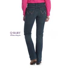 Wrangler Womens Q Baby Ultimate Riding Jean Sits Below Waist Tuff Buck Wrq20tb