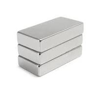 Bulk Magnets Neodymium Rectangle N52 50mm by 10mm Magnet Miknatis  Rectangular