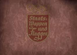 Drapeau belge , deutsch : Staats Wappen Und Flaggen Unter Dem Olympia Banner Heraldic Collector S Items