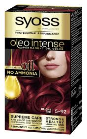 Remove one hair clip, releasing a section of hair. All Syoss Hair Color Products