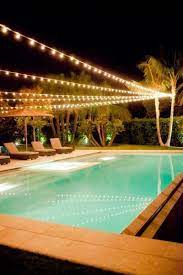 22 Lovely Swimming Pool Lighting Ideas For Luxury Home Pool Landscaping Backyard Pool Outdoor Pool