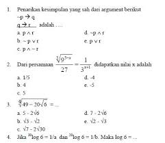 Tentang hal hal yang berhubungan dengan adaptasi serta menujukkan kelincahan. Contoh Soal Tes Jurusan Ipa Sma Contoh Soal Terbaru