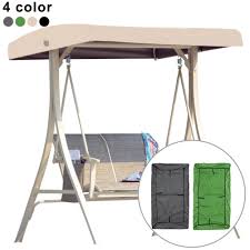 A wide variety of replacement canopy tops options are available to you, such as material. Outdoor Swing Cover Waterproof Replacement Canopy Top For Porch Patio Garden Buy From 27 On Joom E Commerce Platform