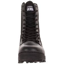 Black Boots With Brown Top Men S Classic 9 Inch Tactical Boot Black C61163bfkvb Black Boots Tactical Boots Boots