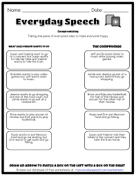 Everyday Speech Worksheet Creator Perspective Taking Social Skills Social Skills Program