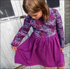 Schnittmuster in orgnialgröße ausdrucken, ausschneiden und losnähen. Schnittmuster Kinderkleid Kelani Inkl Nahanleitung Textilsucht