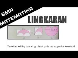 Perhatikan gambar di bawah ini keliling daerah yang diarsir adalah. Lingkaran Tentukan Keliling Daerah Yang Diarsir Pada Bangun Berikut Youtube