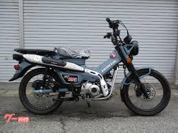 ホンダ ｃｔ１２５ハンターカブ マットミディエートブルー オリジナルカラー 新車 有 阿部ホンダ 新車 中古バイクなら グーバイク ハンターカブ クロスカブ カブ
