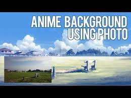 Painting Anime Background From Photo Youtube Anime Background Anime Scenery Manga Drawing Tutorials