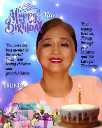 On this special day, we honor and celebrate the life of our dearest Momsy  Corazon Campos Ortega. 🎂Though heaven holds you now, your love and legacy  live