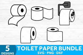 Download icons in all formats or edit them for your designs. Toilet Paper Svg Bundle Svg Files For Bathroom Decor 578214 Cut Files Design Bundles