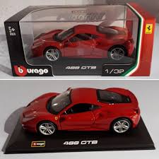 Assembled and ready to race on 1:32 scale slot tracks. Bburago Ferrari 488gtb 1 32 Race Play Ferrari Toy Car Sports Car