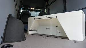 24 Gallon Wheel Well Water Tank Agile Off Road Water Tank Van Conversion Water Tank Gallon