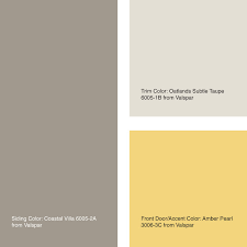 I'm considering doing this paint swatch color matching as a series. Exterior Color Of The Week Tasteful Taupe