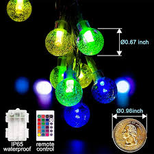 We did not find results for: Coloured Globe String Lights Battery Operated 2 Pack 26 2ft 60 Led 16 Colour Changing Water Proof Crystal Ball Outdoor String Lights With Remote Control For Home Patio Party Christmas Garden Decor Pricepulse