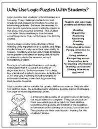 May 19, 2019 · a logic grid puzzle involves: How To Solve Logic Puzzles Using Grids Increase Critical Thinking Skills Free