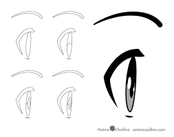 How to draw anime eyes template. How To Draw Anime Manga Eyes Side View Animeoutline
