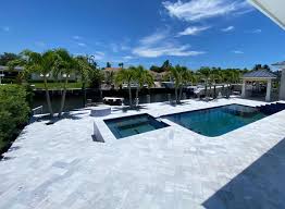 With 15 warehouse locations across northern america, including canada, we can deliver these tiles to your doorstep at striking fast times and best prices. Ice White Tumbled Paver Stoneline Group Miami Marble Florida Marble Fl