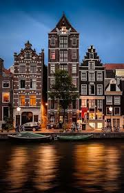 Holanda paisagem aldeia rural moinhos de vento no famoso local turístico kinderdijk, na holanda. Amsterdam Paises Bajos Viagens Paises Baixos Amsterda