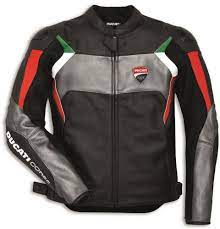 Ducati Corse C3 Perforated Leather Jacket By Dainese Black Red Grey Jackets Men Fashion Leather Jacket Men Cool Jackets For Men