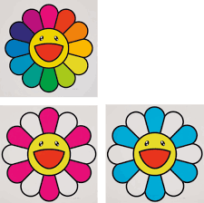 Takashi murakami (村上 隆, murakami takashi, born february 1, 1962) is a japanese contemporary artist.he works in fine arts media (such as painting and sculpture) as well as commercial media (such as fashion, merchandise, and animation) and is known for blurring the line between high and low arts. Takashi Murakami Smile On Rainbow Flower Pinky Chan And Sea Breeze Chan 2020 Evening Day Editions London Thursday September 10 2020 Lot 251 Phillips