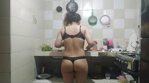 The Stepson Filmed the Lady Cooking Semi-naked When the Husband was Not Home