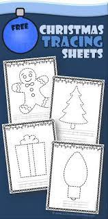 Coloring pages includes alphabet theme printable activities and writing worksheets. Free Christmas Tracing Sheets