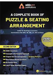 A Complete Book Of Puzzles Seating Arrangement Second Printed English Edition Ebook Adda247 2 Amazon In Kindle Store
