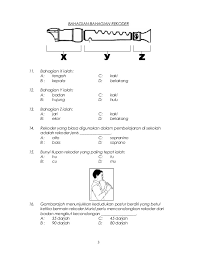 Murid dapat membezakan tempo cepat lambat. Soalan Darjah 3 New Sample Q