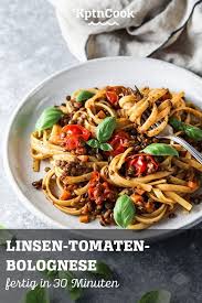 Linsen Tomaten Bolognese Rezept Vollwerternahrung Rezepte Linsenrezepte Rote Linsen Bolognese