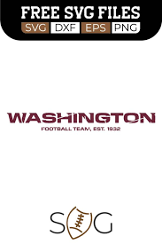 Последние твиты от washington football team (@washingtonnfl). Washington Football Team Svg Cut Files Free Download Footballsvg Com