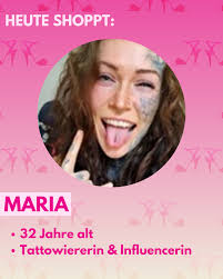 Neue Woche, neue Gesichter. Den Anfang macht dieses Mal Maria.😍 Die  Tattoo-Artistin liebt Veränderung und geht tatsächlich gerne in Second Hand  Läden einkaufen. Wird das heute für sie der entscheidende Vorteil sein?