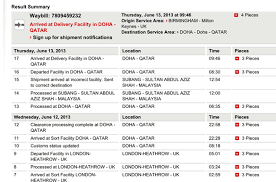 Input your tracking or receipt number in below input box 2. Tracking Dhl Malaysia Induced Info