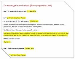 Auskunft Und Anfrage Nach Art 15 Dsgvo Inkl Musterantwortschreiben Dsgvo Vorlagen