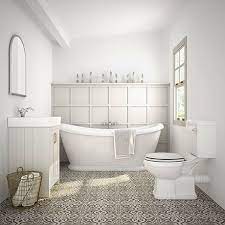 Chatsworth Grey Close Coupled Roll Top Bathroom Suite Victorian Plumbing Uk Highendbathroomsinkmanufacturers Bathroom Top Bathroom Design Victorian Bathroom