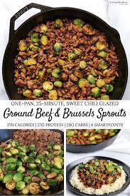 If You Re A Fan Of Simple Low Calorie Meals You Ll Love This Sweet Chili Ground Beef Ground Beef Recipes Healthy Healthy Ground Beef Ground Beef Recipes Easy