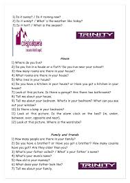 Grade 2 Trinity 2nd Grade Trinity Exam Trinity
