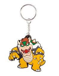 Porte Cles Nintendo Bowser Porte Cle Nintendo Bouton De Manchette