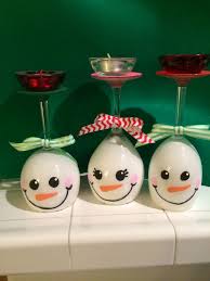 Trace the bottom of a wine glass on a piece of thin cardboard. Snowman Wine Glass Candle Holders Finished Product Snowman Wine Glass Candle Holder Wine Glass Candle Holder Wine Glass Candle
