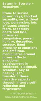 They may feel guilty about the past. Saturn In Cancer Bad Traits Saturn In Cancer Aspected By Other Planets Astrology As It Is Manifested Inauspiciously By An Undignified Saturn It Indicates Troubles With Own People Or Society