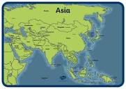 Geography of Asia's Continent - Answered - Twinkl
