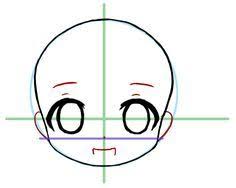 Front Facing Chibi Face Base Google Search Chibi Drawings Doll Drawing Anime Drawings Tutorials 1 female figure standing on both. front facing chibi face base google